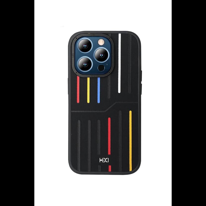HDD Apple iPhone 14 Pro Max Kılıf HBC-221 Roma Kapak - Siyah