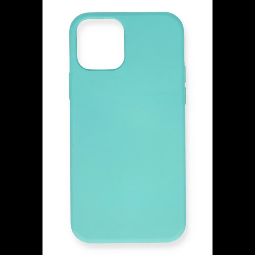 Newface Apple iPhone 12 Mini Kılıf Nano içi Kadife Silikon - Turkuaz