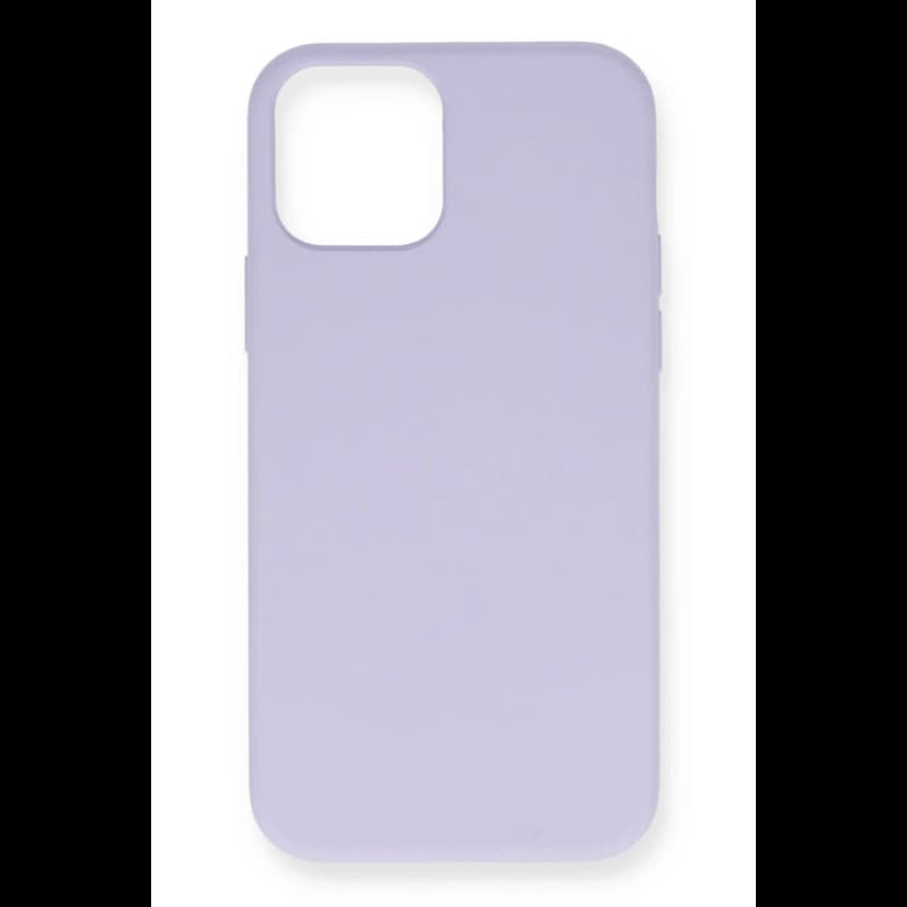 Newface Apple iPhone 12 Mini Kılıf Nano içi Kadife Silikon - Lila