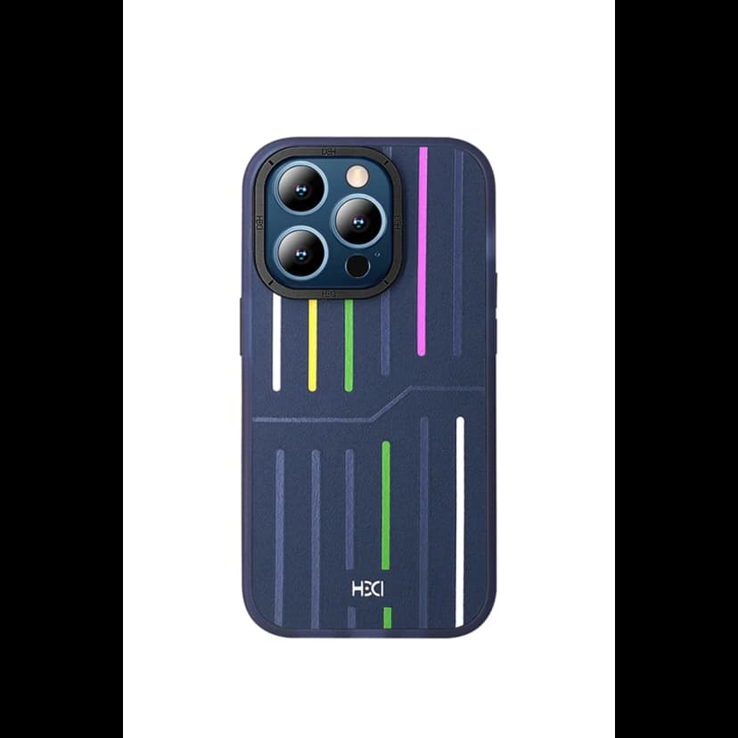 HDD Apple iPhone 15 Pro Kılıf HBC-221 Roma Kapak - Lacivert