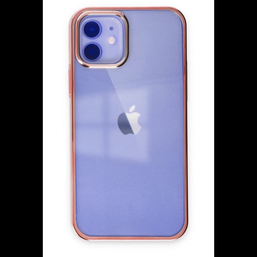 Newface Apple iPhone 12 Kılıf Element Silikon - Pembe