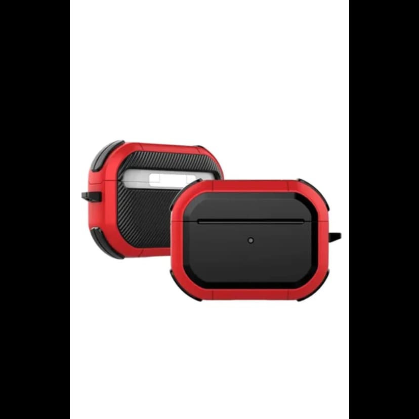 Newface Apple Airpods 3 (3.nesil) Tank Kılıf - Kırmızı