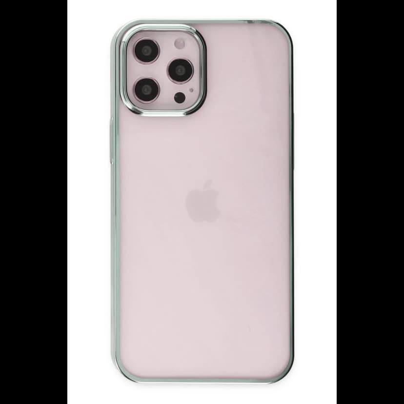 Newface Apple iPhone 12 Pro Max Kılıf Element Silikon - Yeşil