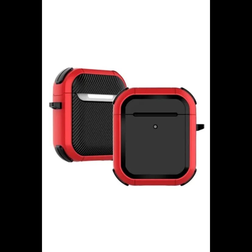 Newface Apple Airpods 2 (2.nesil) Tank Kılıf - Kırmızı