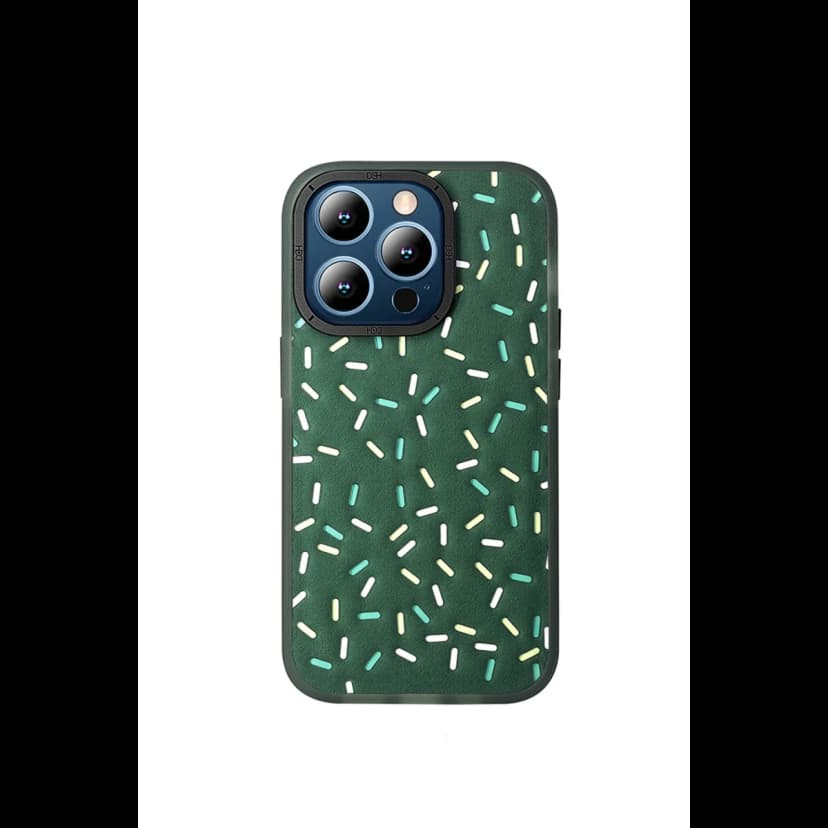 HDD Apple iPhone 14 Pro Max Kılıf HBC-222 Bern Kapak - Koyu Yeşil