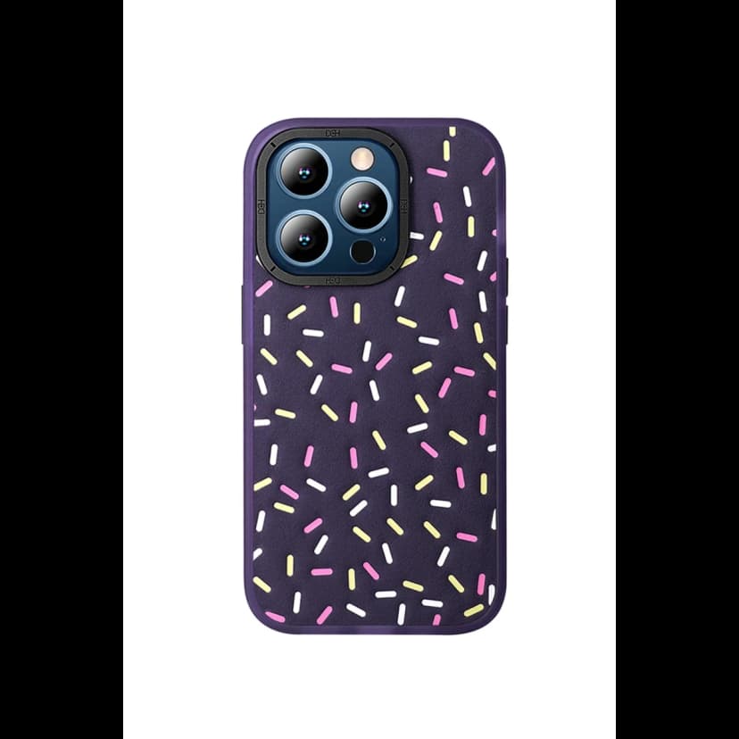 HDD Apple iPhone 15 Pro Kılıf HBC-222 Bern Kapak - Derin Mor