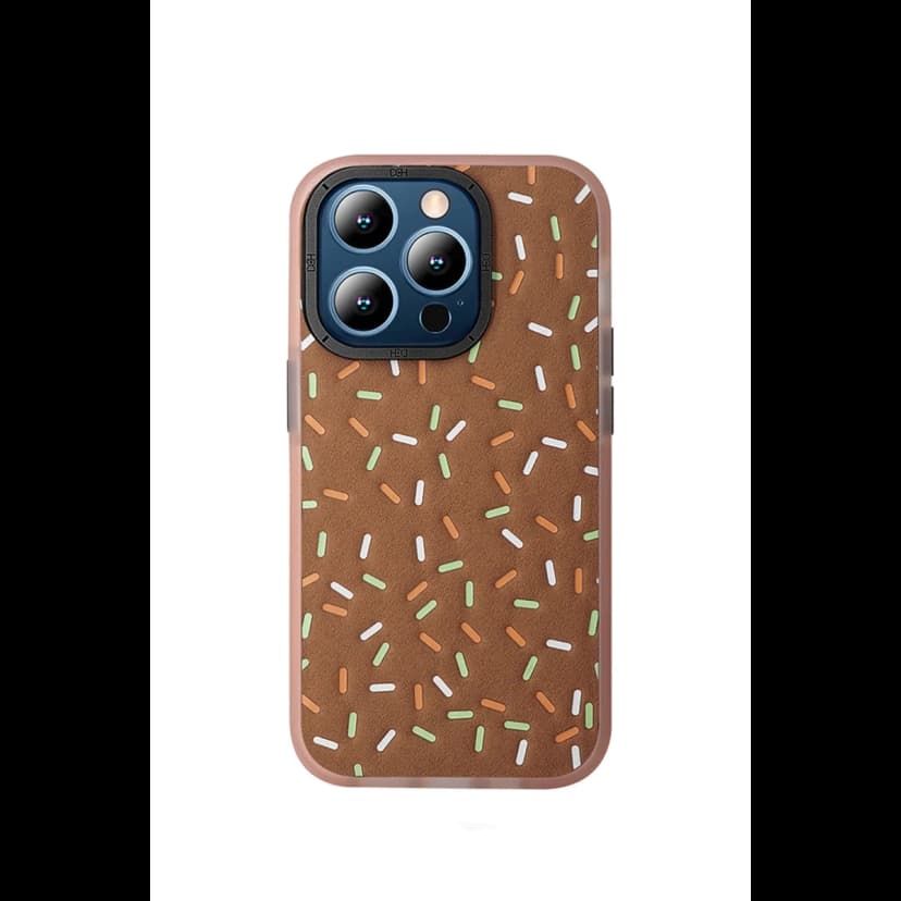 HDD Apple iPhone 15 Pro Max Kılıf HBC-222 Bern Kapak - Kahverengi