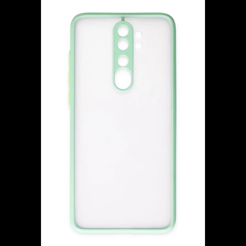 Newface Xiaomi Redmi Note 8 Pro Kılıf Montreal Silikon Kapak - Turkuaz