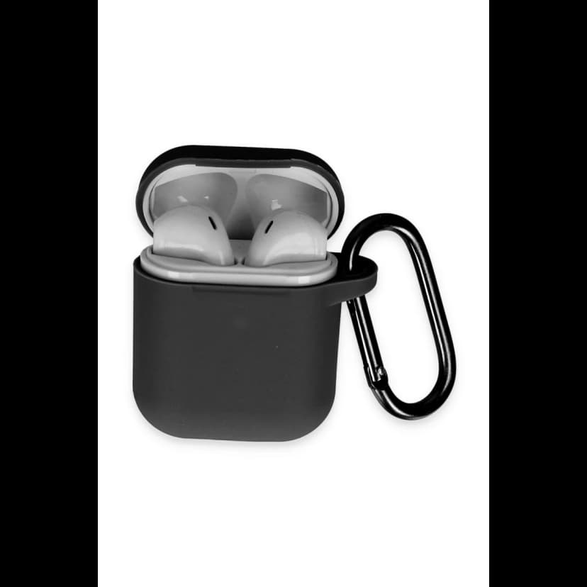 Newface Apple Airpods 2 (2.nesil) Hang Kılıf - Siyah