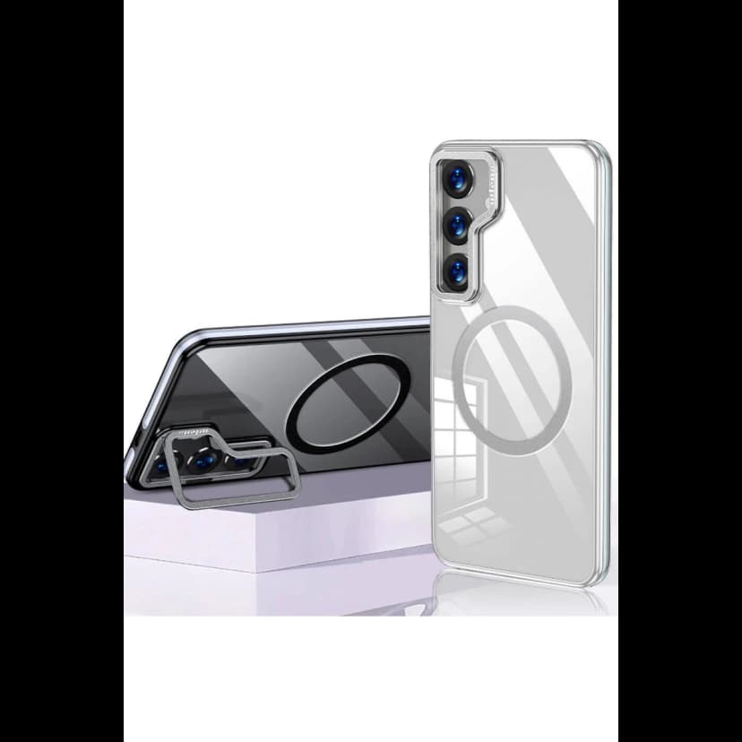 Joko Samsung Galaxy S24 Crystal Magsafe Kapak - Şeffaf