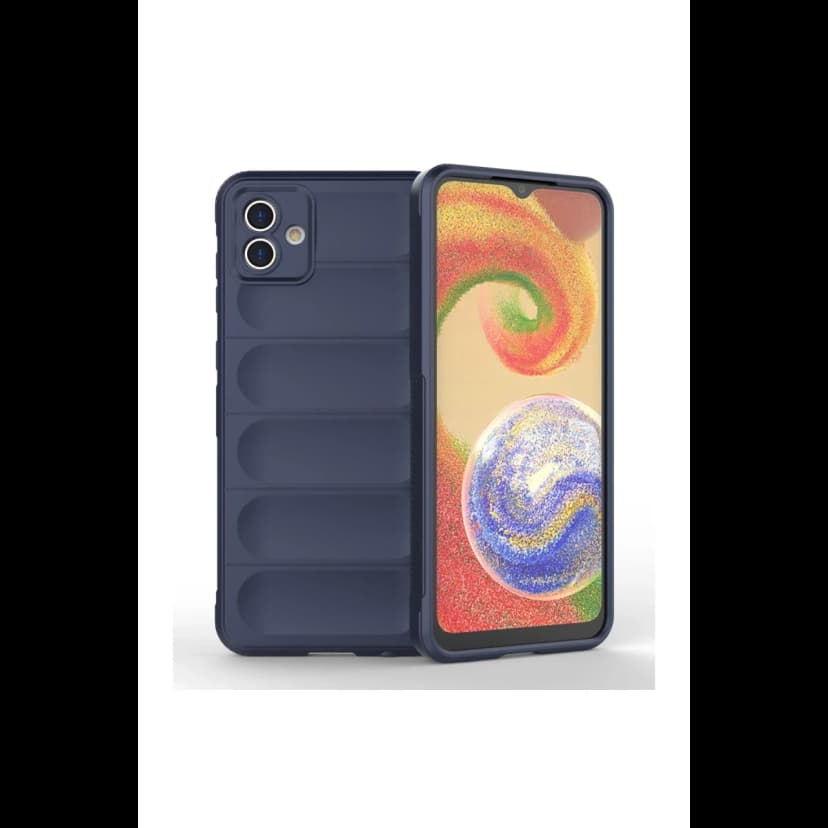 Newface Samsung Galaxy A04E Kılıf Optimum Silikon - Lacivert
