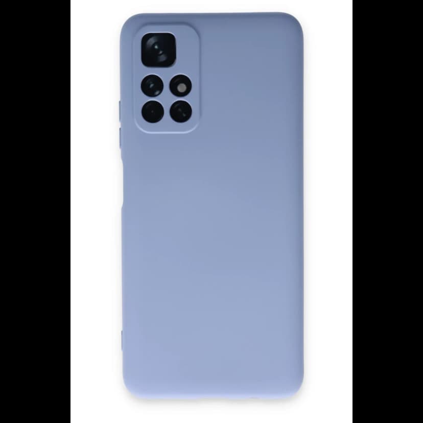 Newface Xiaomi Redmi Note 11T Kılıf Nano içi Kadife Silikon - Lila