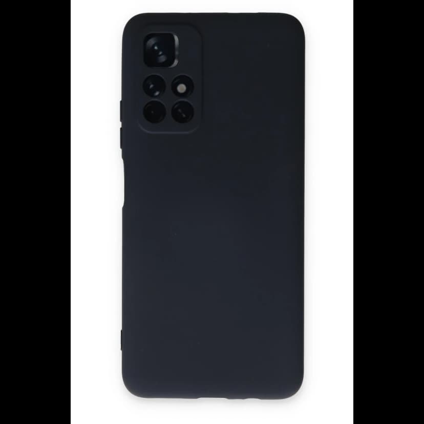 Newface Xiaomi Redmi Note 11T Kılıf Nano içi Kadife Silikon - Lacivert