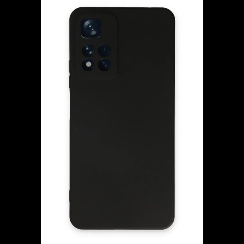 Newface Xiaomi Redmi Note 11 Pro Plus 5G Kılıf Nano içi Kadife Silikon - Siyah