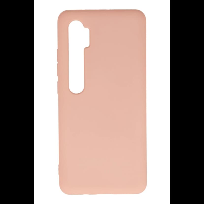 Newface Xiaomi Mi Note 10 Lite Kılıf Nano içi Kadife Silikon - Pudra
