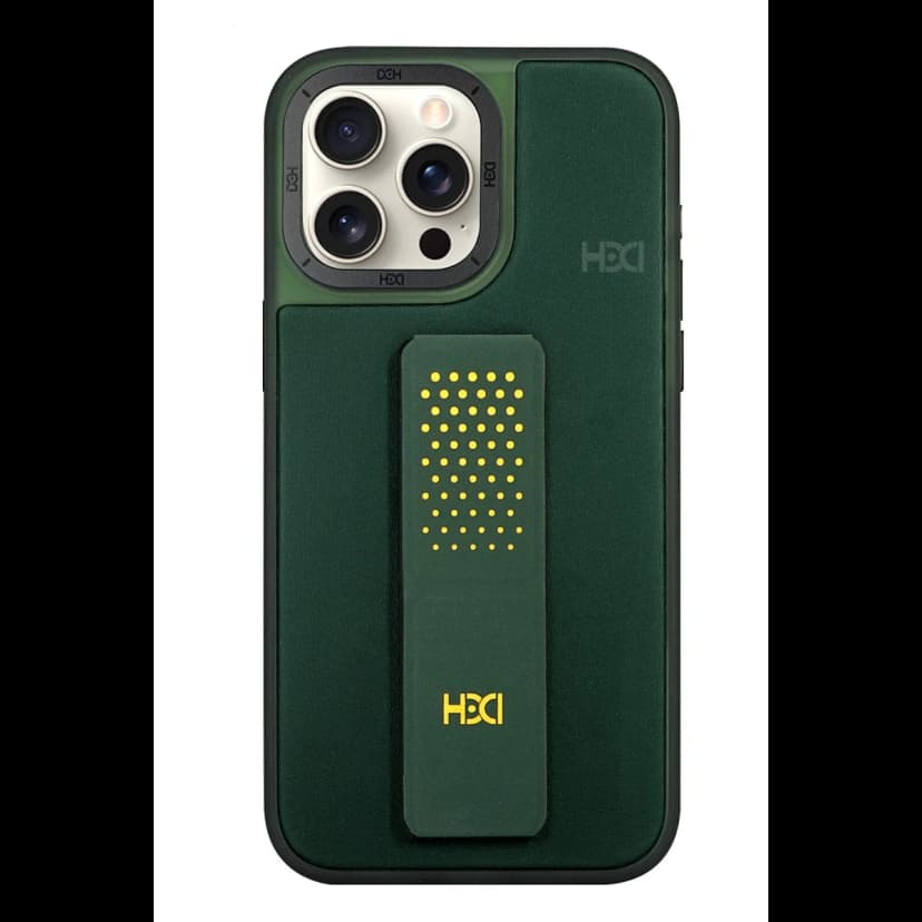 HDD Apple iPhone 14 Pro Max HBC-239 Colombo Standlı Kapak - Koyu Yeşil