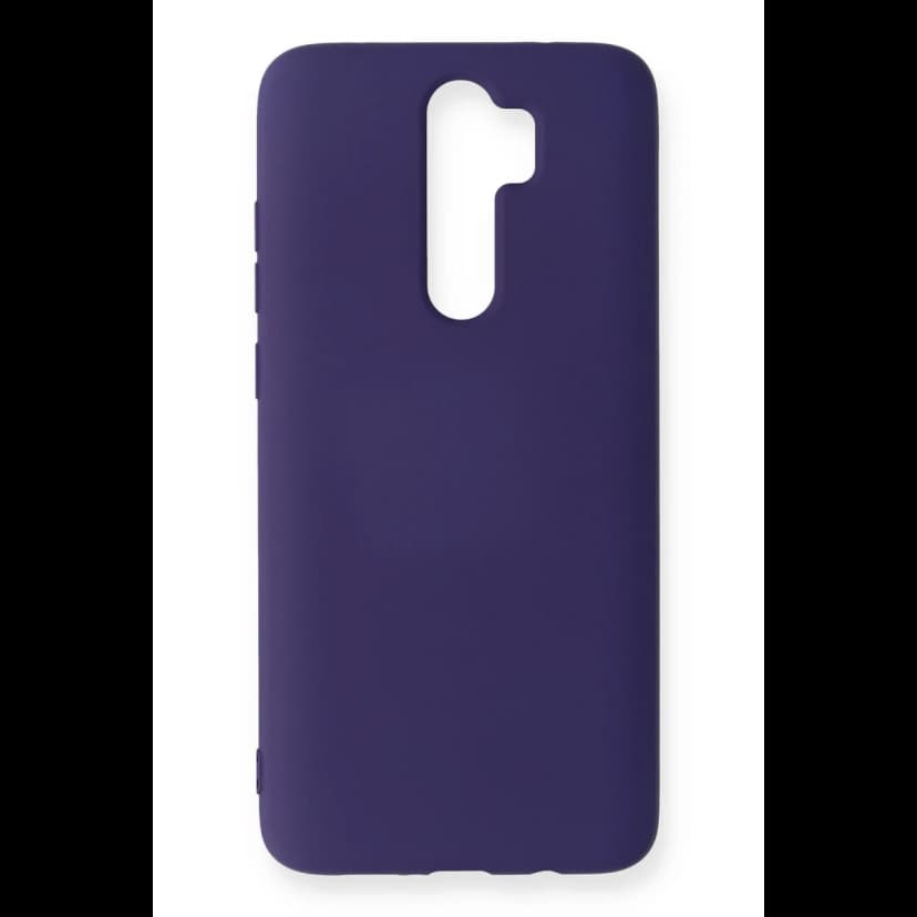 Newface Xiaomi Redmi Note 8 Pro Kılıf Nano içi Kadife Silikon - Mor