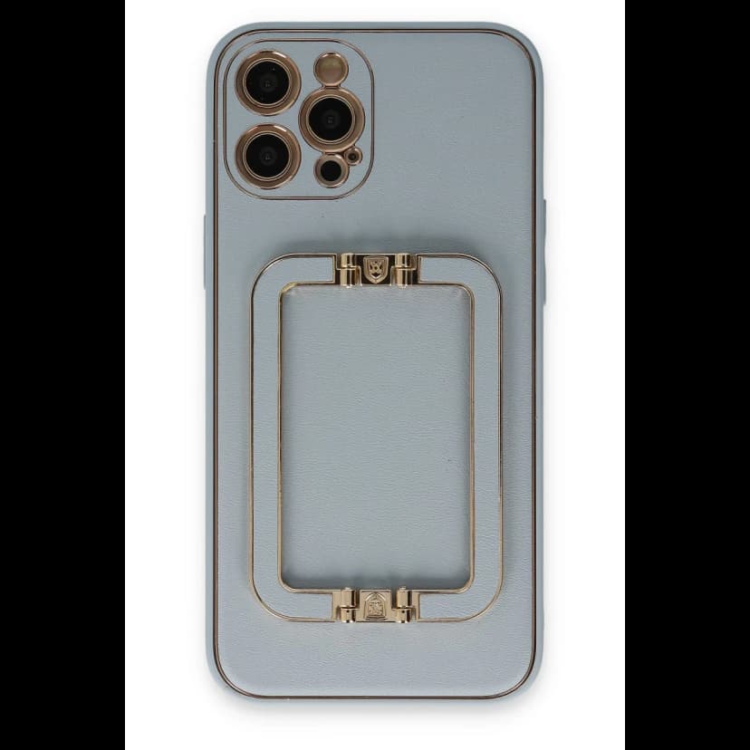 Newface Apple iPhone 12 Pro Max Kılıf Coco Elit Kapak - Turkuaz