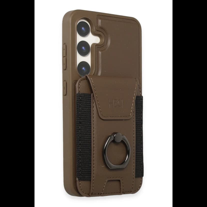 HDD Samsung Galaxy S24 HBC-228 Havana Magnet Kartvizitli Kapak - Titan Gri