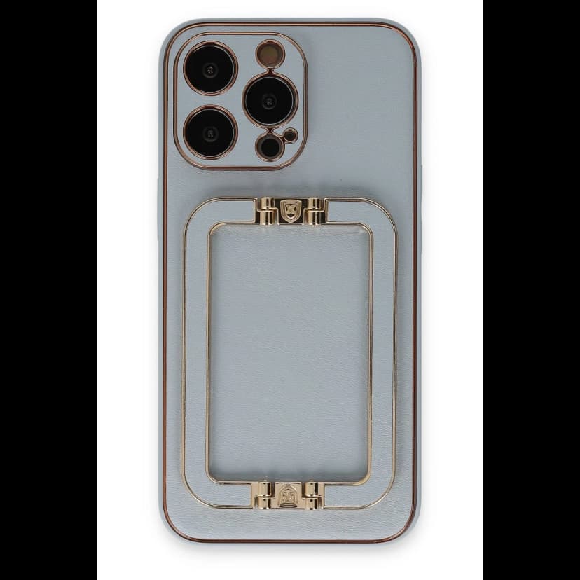 Newface Apple iPhone 13 Pro Max Kılıf Coco Elit Kapak - Turkuaz