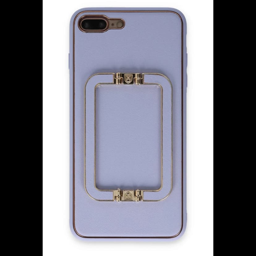 Newface Apple iPhone 7 Plus Kılıf Coco Elit Kapak - Lila