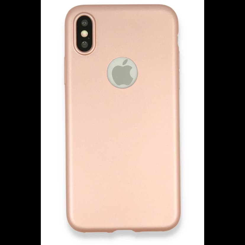 Newface Apple iPhone X Kılıf First Silikon - Rose Gold