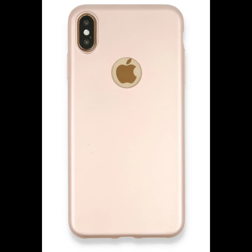 Newface Apple iPhone XS Max Kılıf First Silikon - Rose Gold