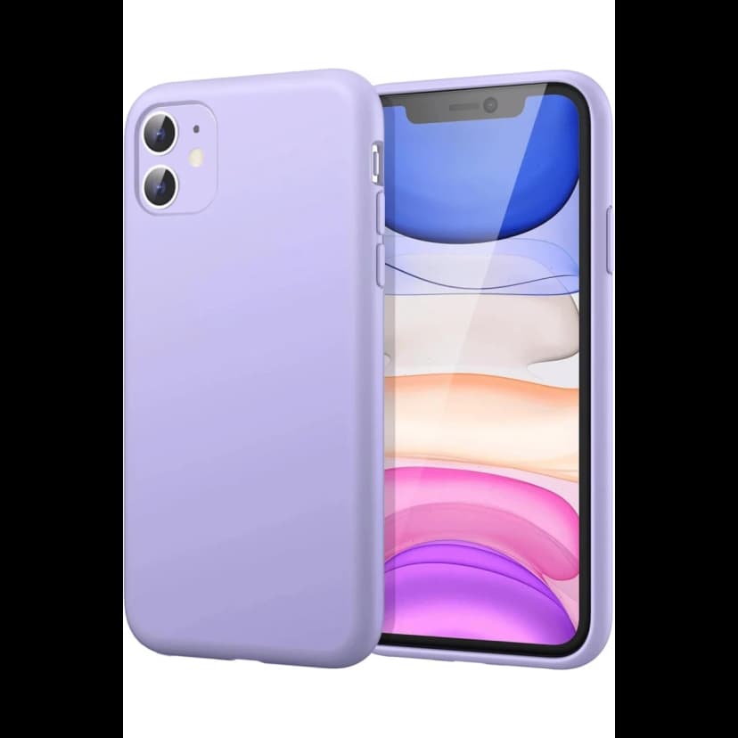 Newface Apple iPhone 11 Kılıf First Silikon - Lila