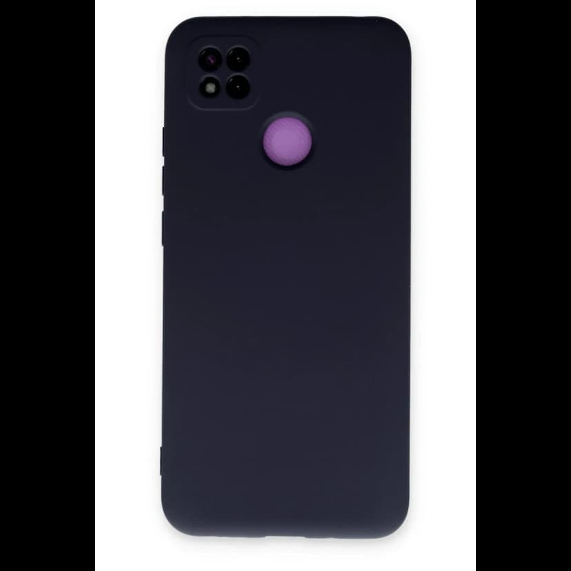 Newface Xiaomi Redmi 9C Kılıf Nano içi Kadife Silikon - Lacivert