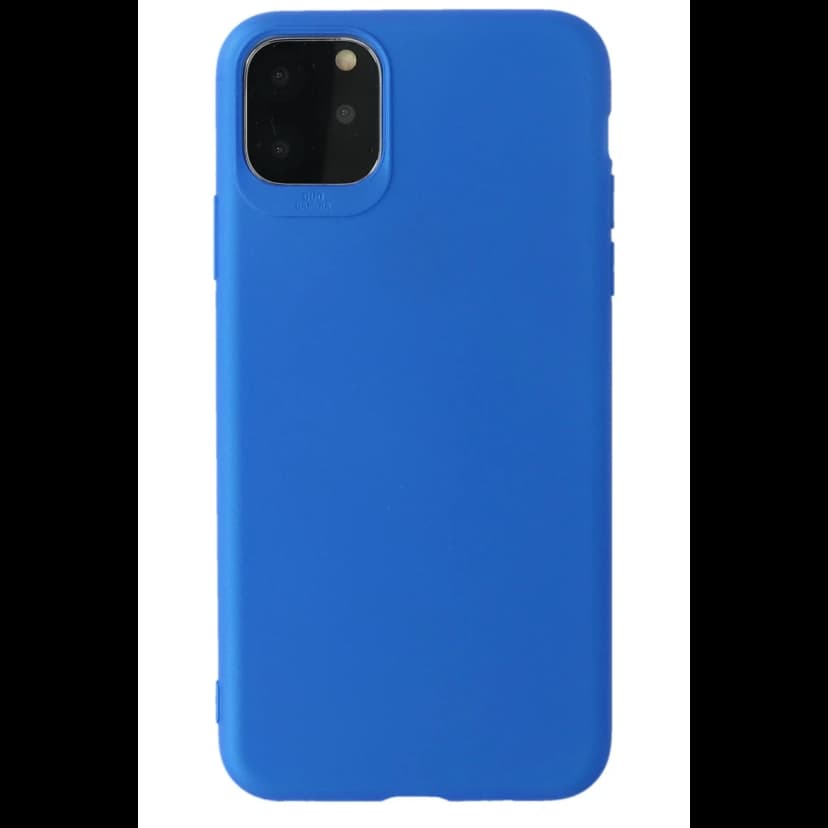 Newface Apple iPhone 11 Pro Max Kılıf First Silikon - Mavi