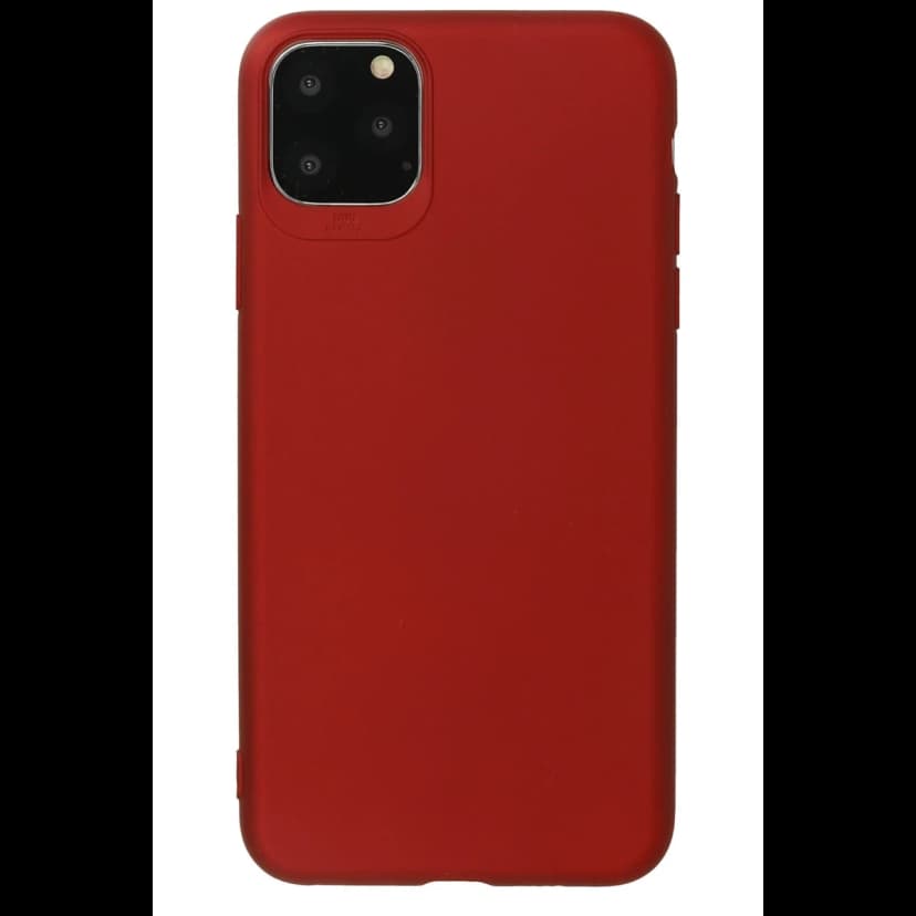 Newface Apple iPhone 11 Pro Max Kılıf First Silikon - Bordo