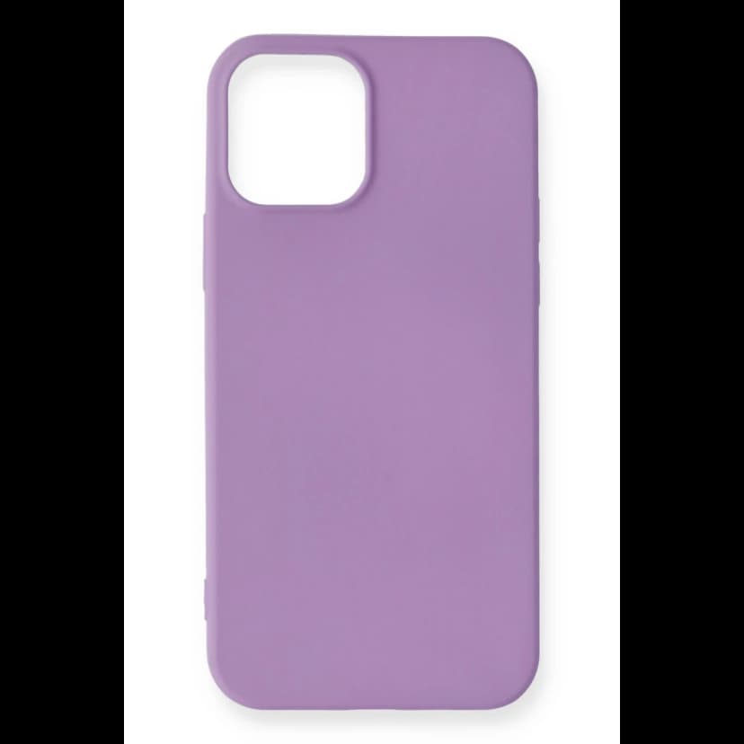 Newface Apple iPhone 12 Mini Kılıf First Silikon - Lila