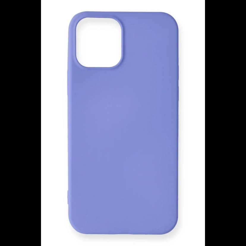 Newface Apple iPhone 12 Mini Kılıf First Silikon - Mor