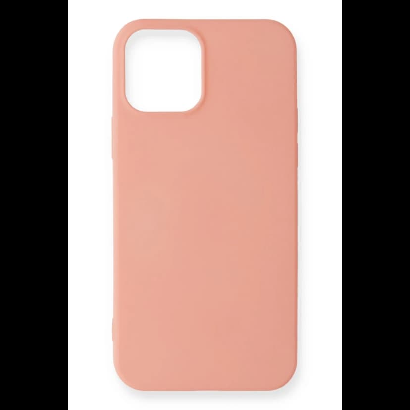 Newface Apple iPhone 12 Mini Kılıf First Silikon - Pudra