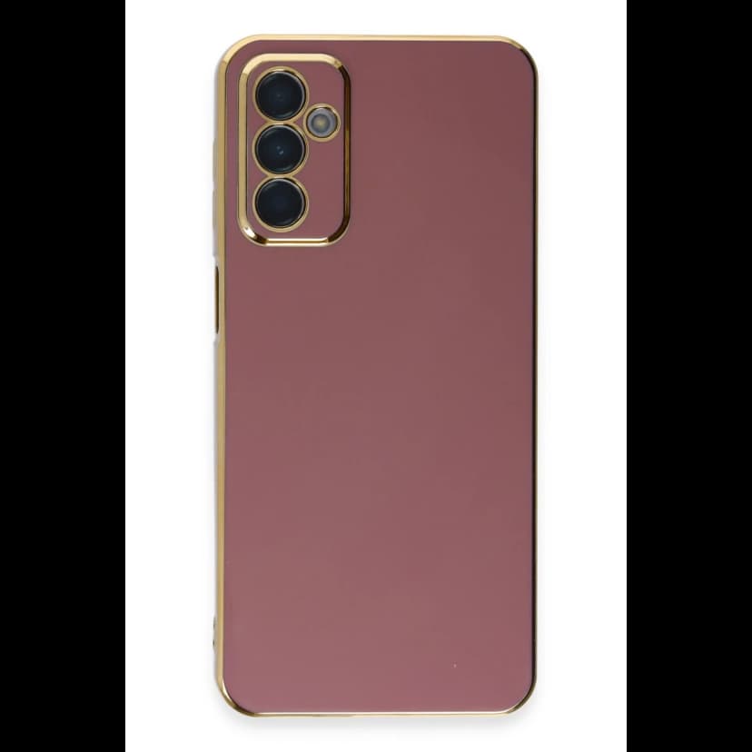 Newface Samsung Galaxy A14 4G Kılıf Volet Silikon - Kırmızı