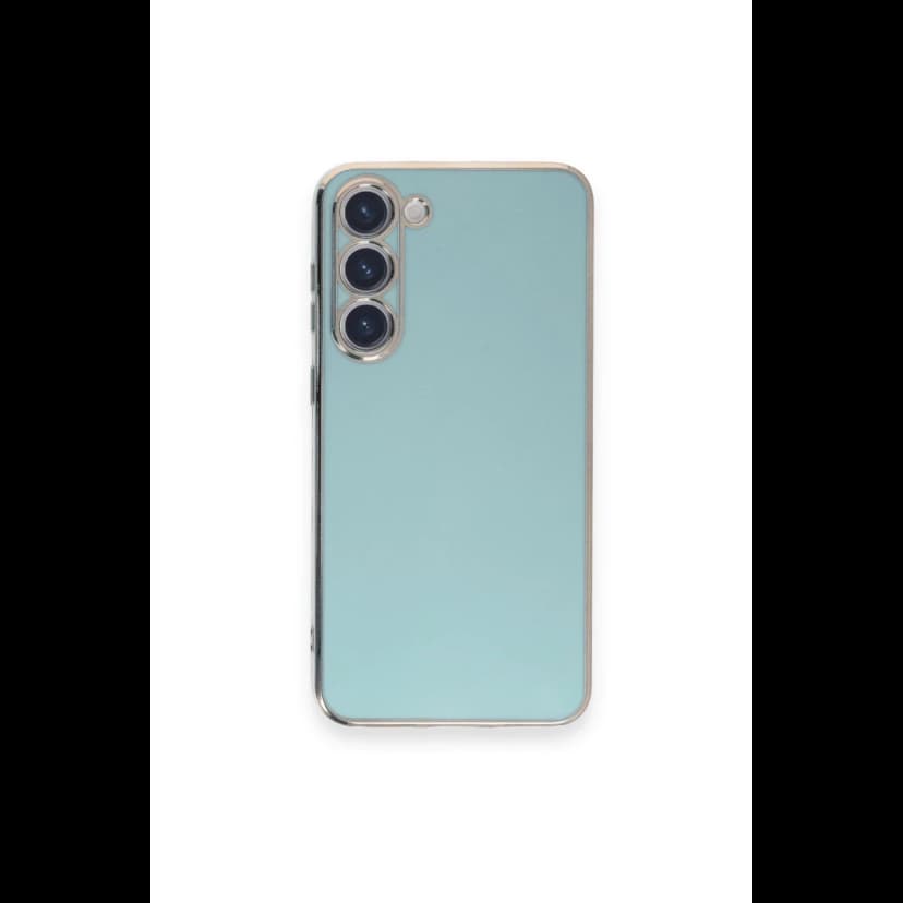 Newface Samsung Galaxy S23 Plus Kılıf Volet Silikon - Açık Yeşil