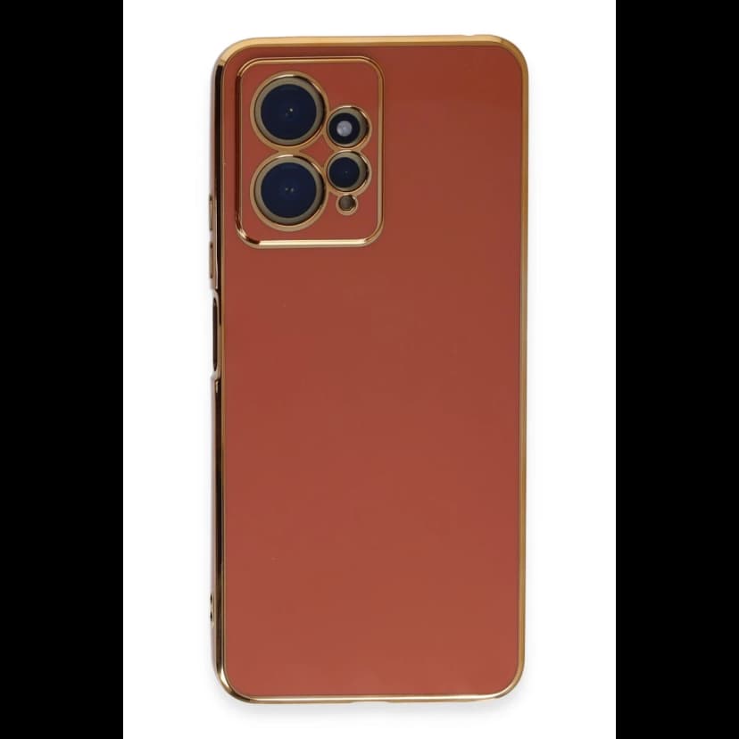 Newface Xiaomi Redmi Note 12 4G Kılıf Volet Silikon - Kırmızı