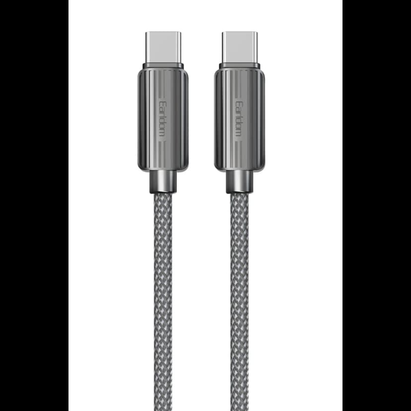 Earldom EC-188CL 1M 30W Hasırlı Type-C to Lightning PD Hızlı Şarj Kablosu - Siyah