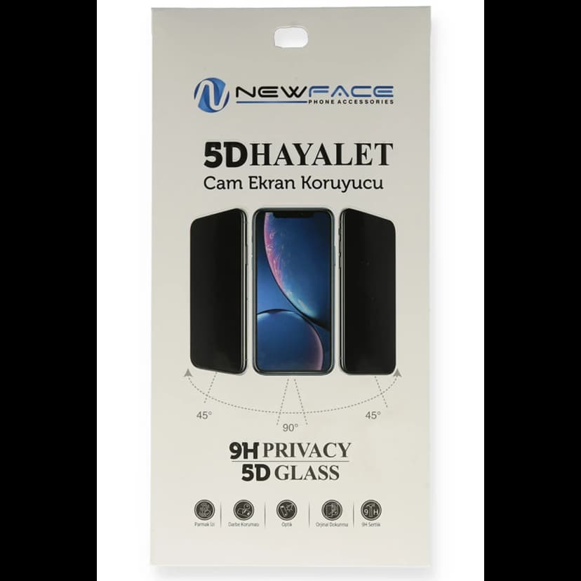 Newface Vivo Y11S 5D Hayalet Cam Ekran Koruyucu