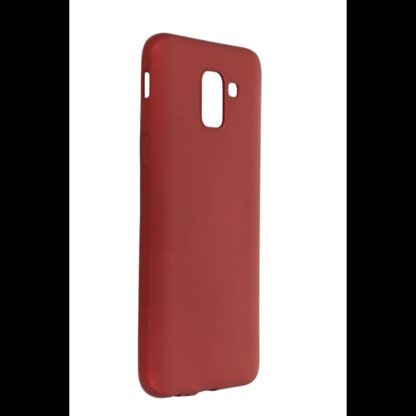 Newface Samsung Galaxy J6 Kılıf First Silikon - Bordo