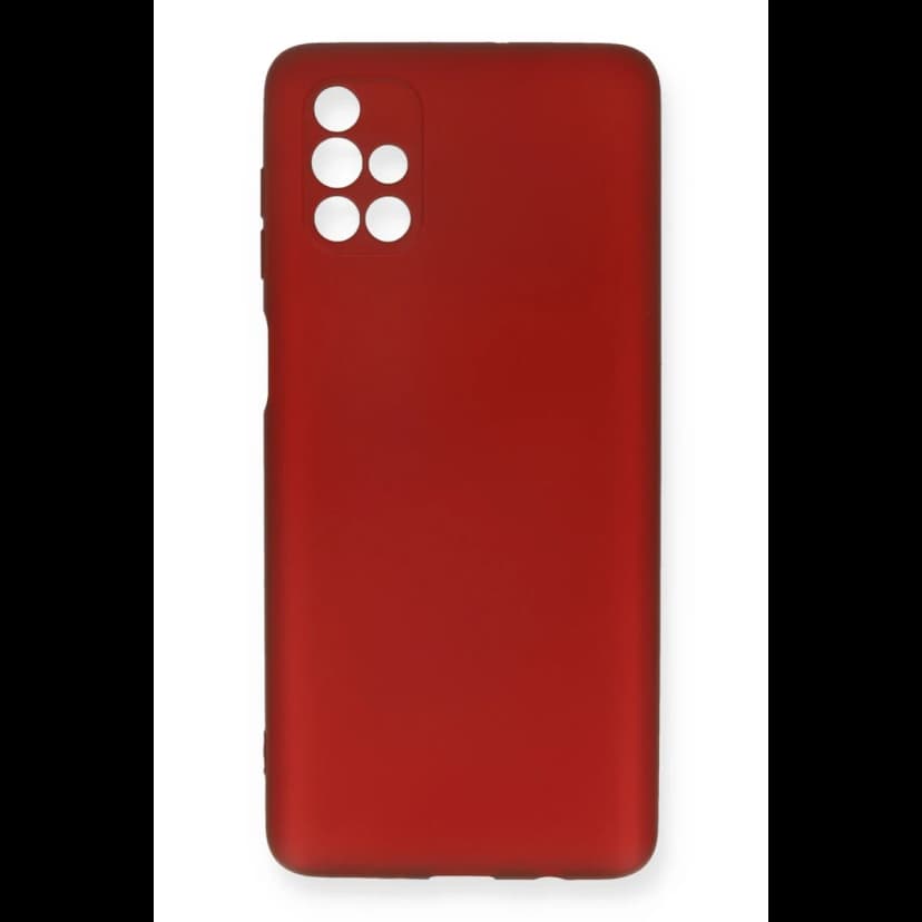 Newface Samsung Galaxy M51 Kılıf First Silikon - Bordo