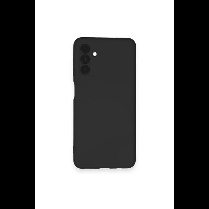 Newface Samsung Galaxy A14 4G Kılıf Nano içi Kadife Silikon - Siyah