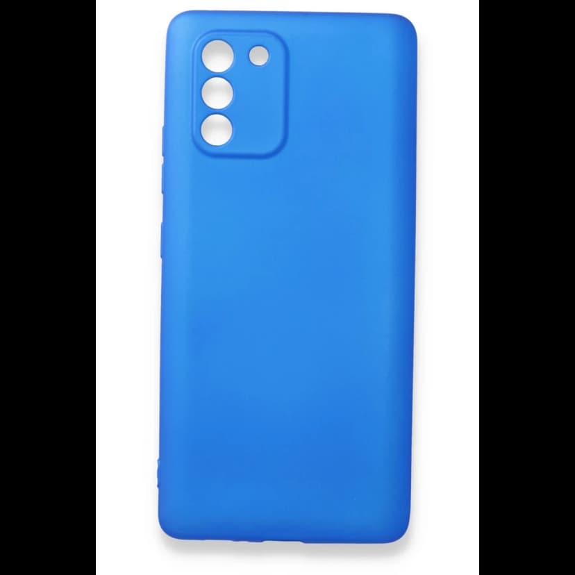 Newface Samsung Galaxy A91 / S10 Lite Kılıf First Silikon - Mavi
