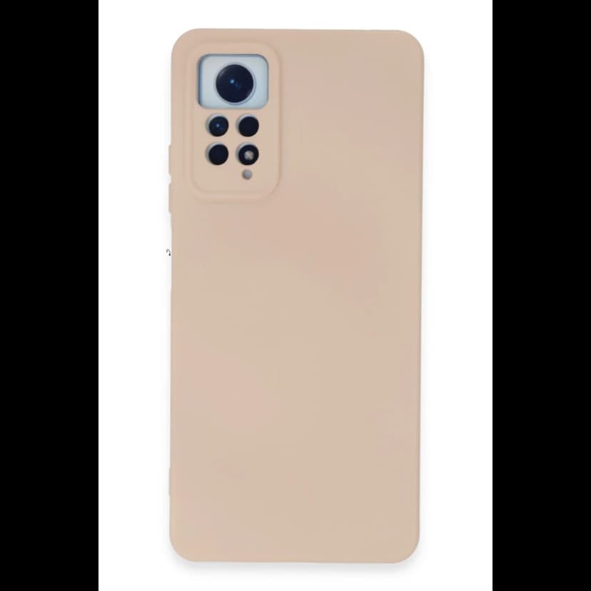 Newface Xiaomi Redmi Note 12 Pro 4G Kılıf Nano içi Kadife Silikon - Pudra