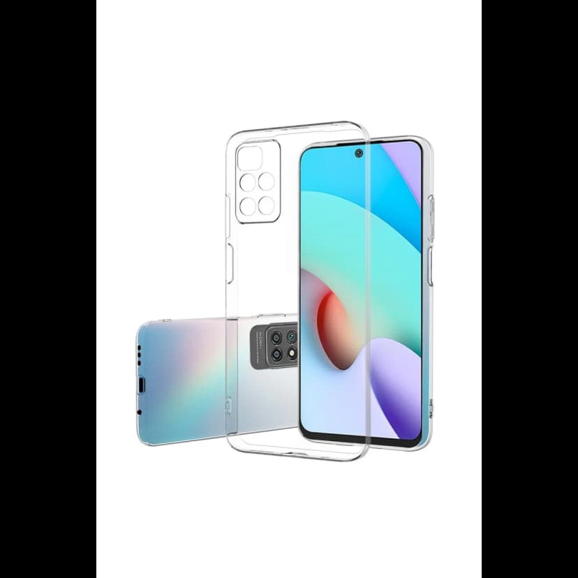 Newface Xiaomi Redmi 10 2022 Kılıf Lüx Şeffaf Silikon