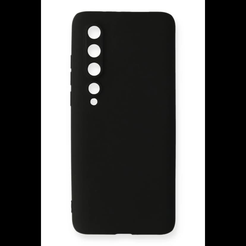 Newface Xiaomi Mi 10 Kılıf First Silikon - Siyah