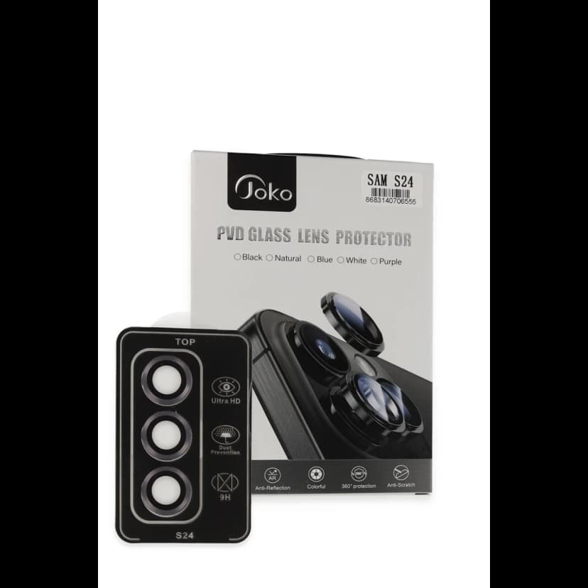 Joko Samsung Galaxy S24 PVD Metal Kamera Lens - Derin Mor
