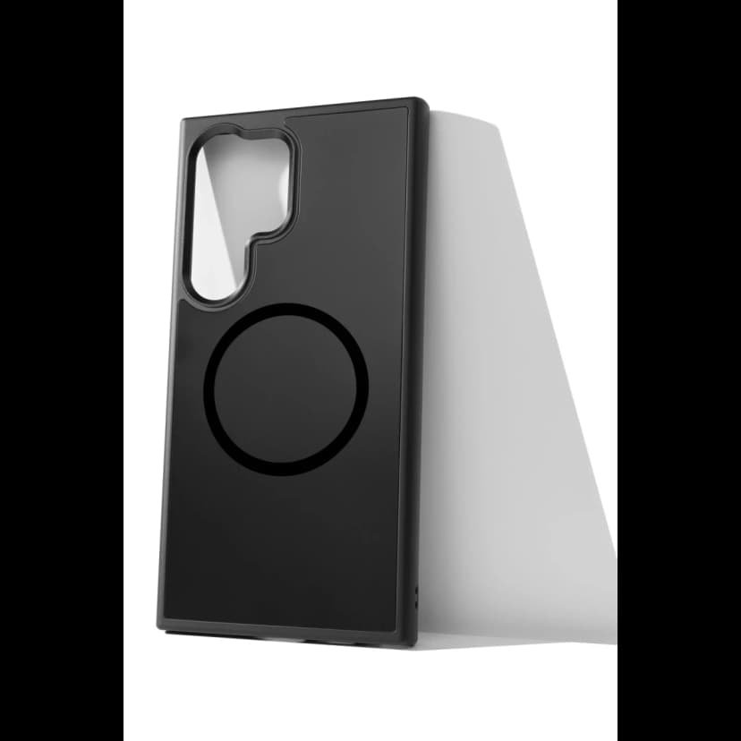 URR Samsung Galaxy S24 Ultra Matte Pure Glass Magsafe Kapak - Siyah