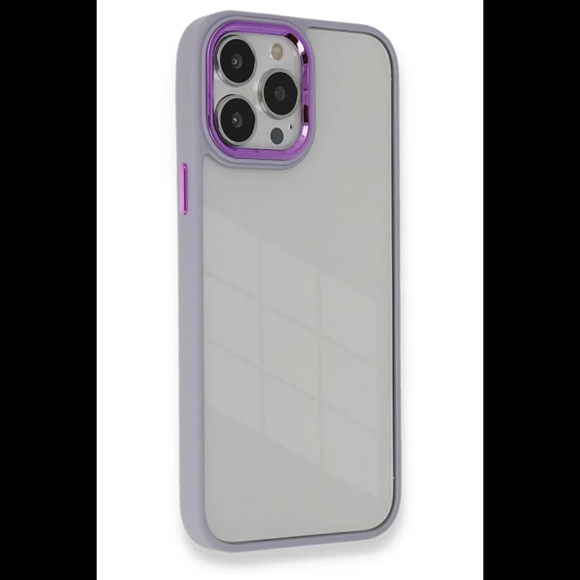 Newface Apple iPhone 13 Pro Kılıf Dora Kapak - Lila