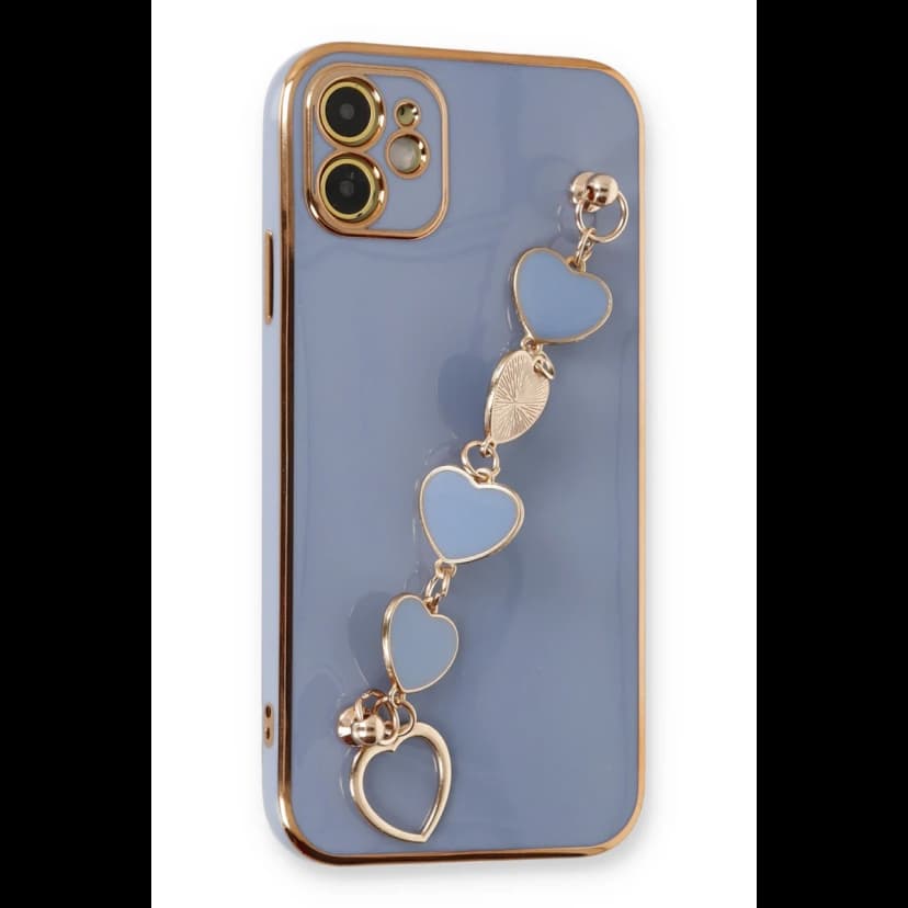 Newface Apple iPhone 12 Kılıf Esila Silikon - Gri